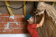 Lower Cator tapered roof insulation